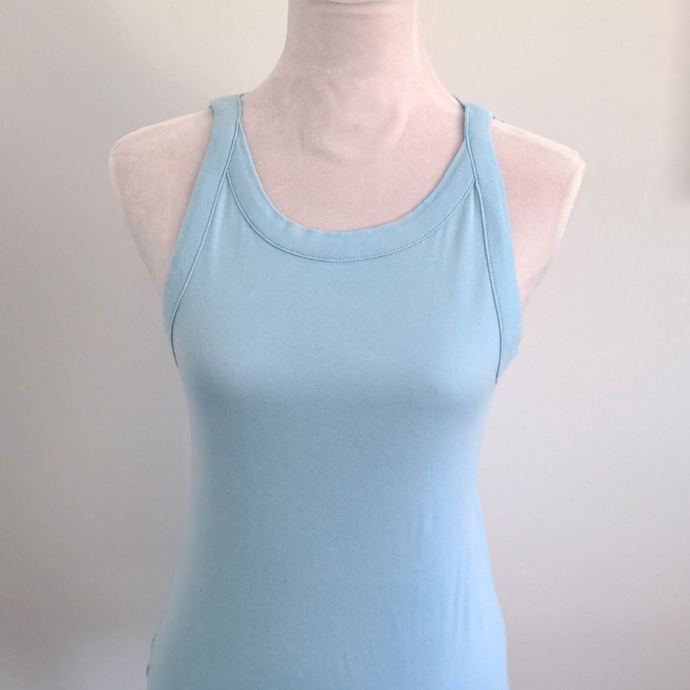 Loft Halter Style Tank Iced Blue size Medium - Picture 3 of 7